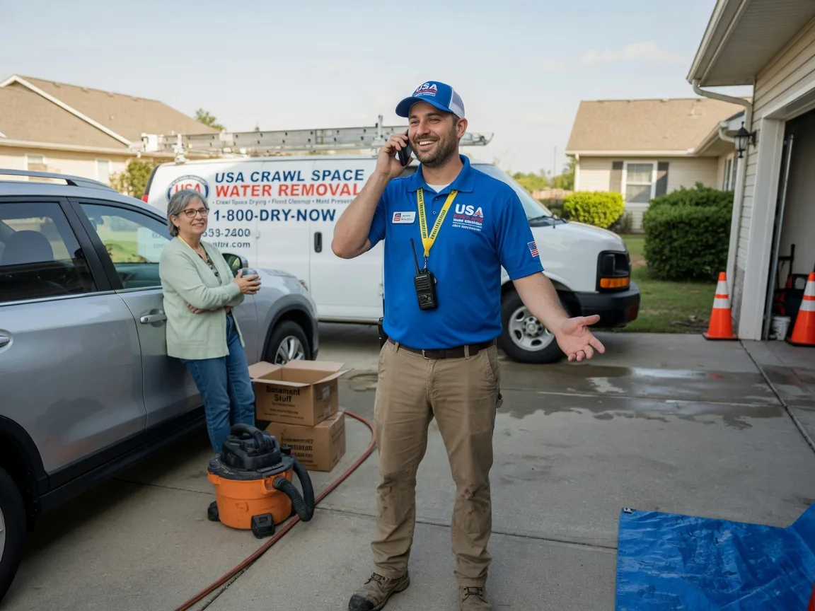 Crawl Space Water Removal Bay Springs, MS FAQs